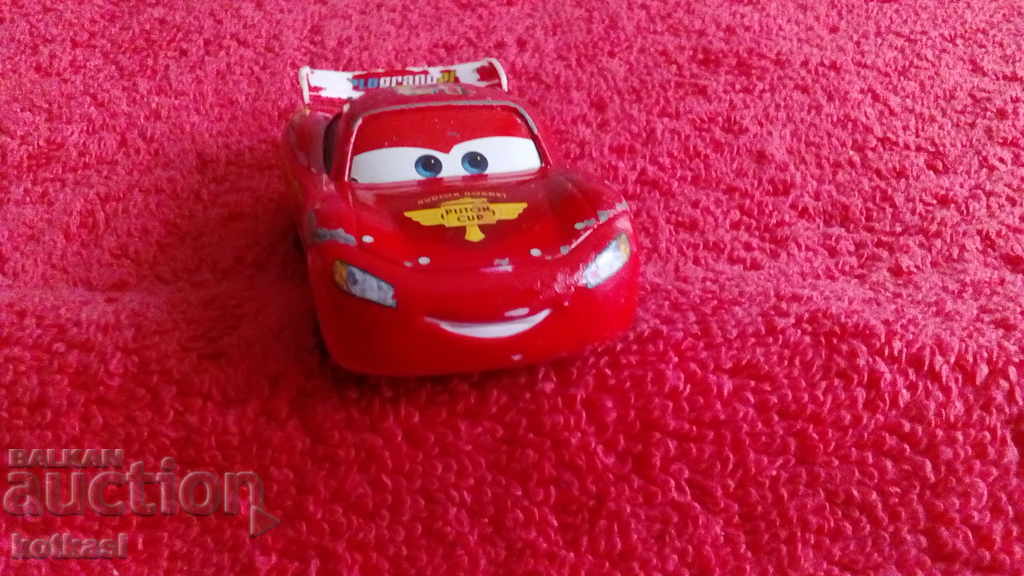 Delivery of Old small solid metal sports car Delivery of Old small solid metal sports car