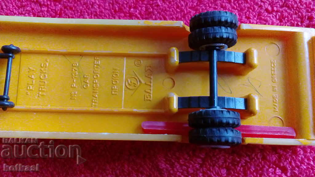 Old small Tire Truck trailer Greece - 7