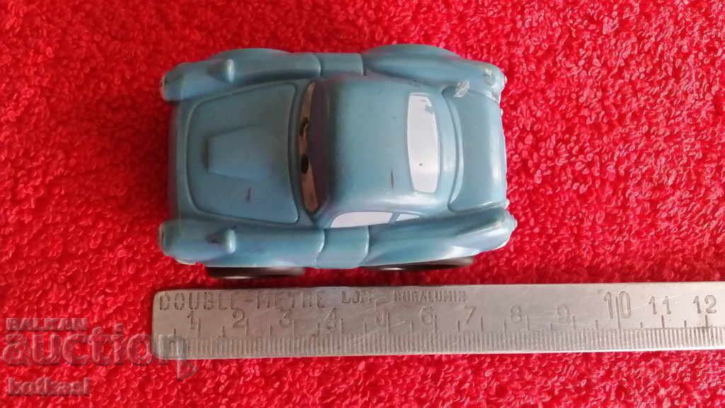 Small old solid plastic toy car China