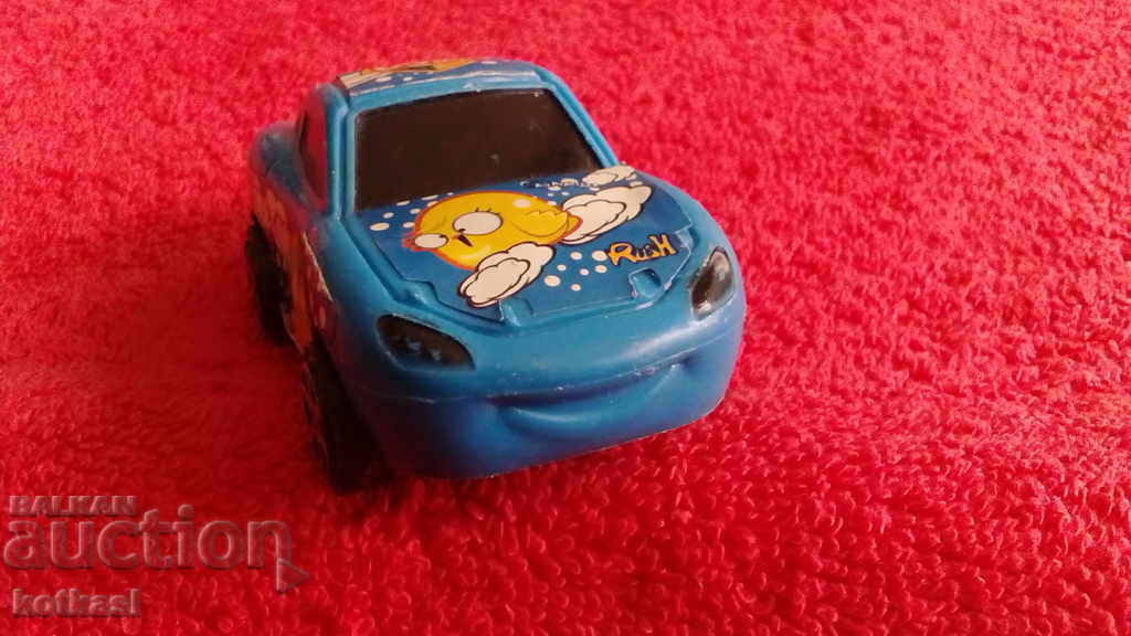 Delivery of Small plastic toy car