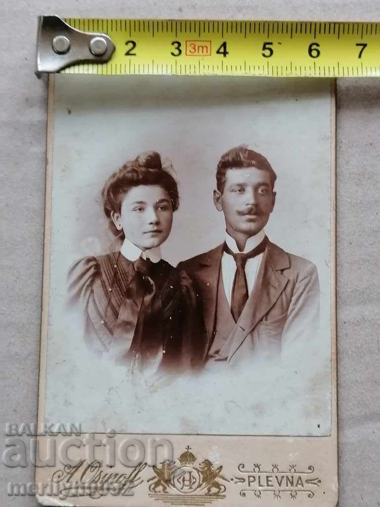 Cardboard Photo Photography Pleven in the 20th Century - 5