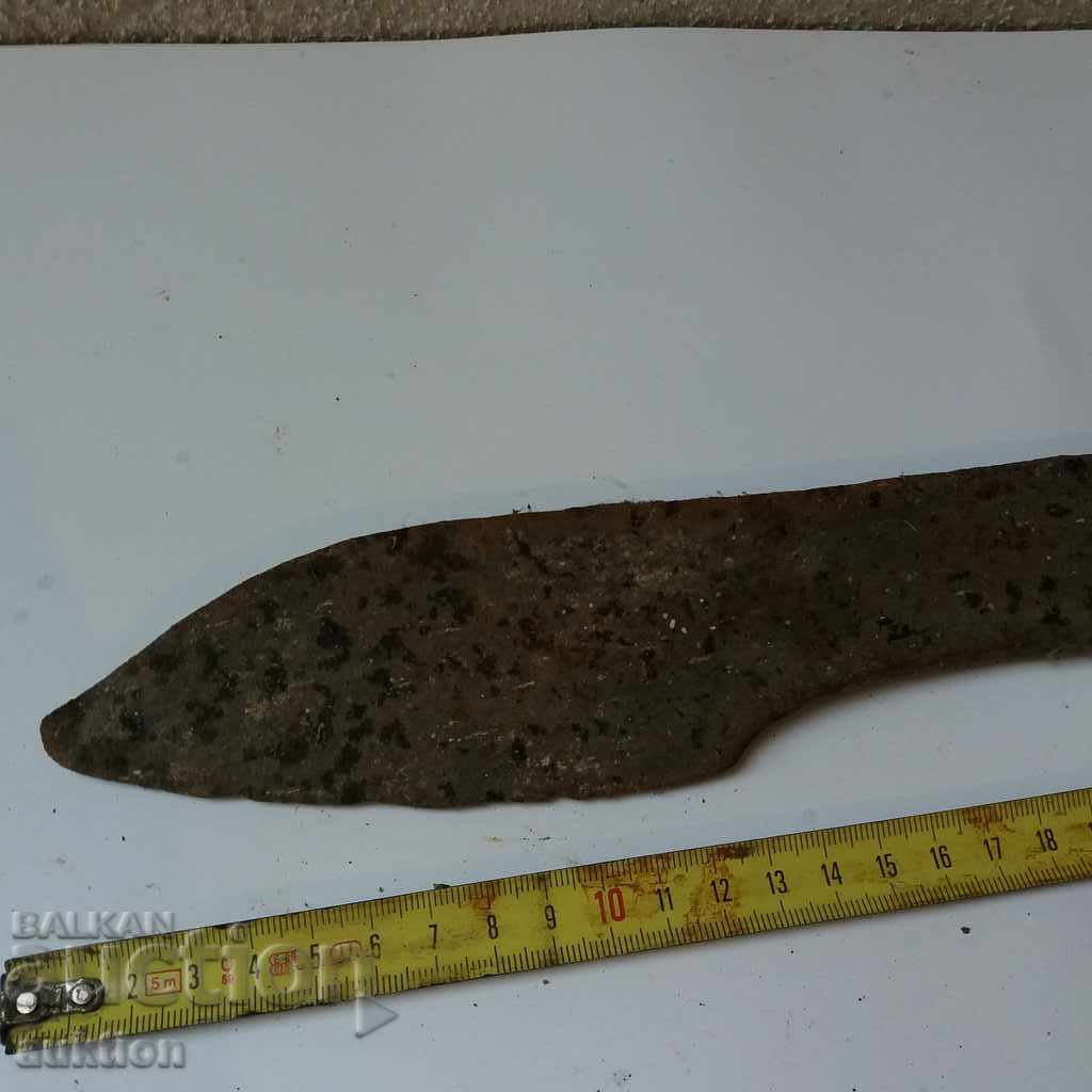 OLD LARGE FORGED SATER, LADDER, TURNKOP MASSIVE with price 8.99 BGN | € 4.60 OLD LARGE FORGED SATER, LADDER, TURNKOP MASSIVE with price 8.99 BGN | € 4.60