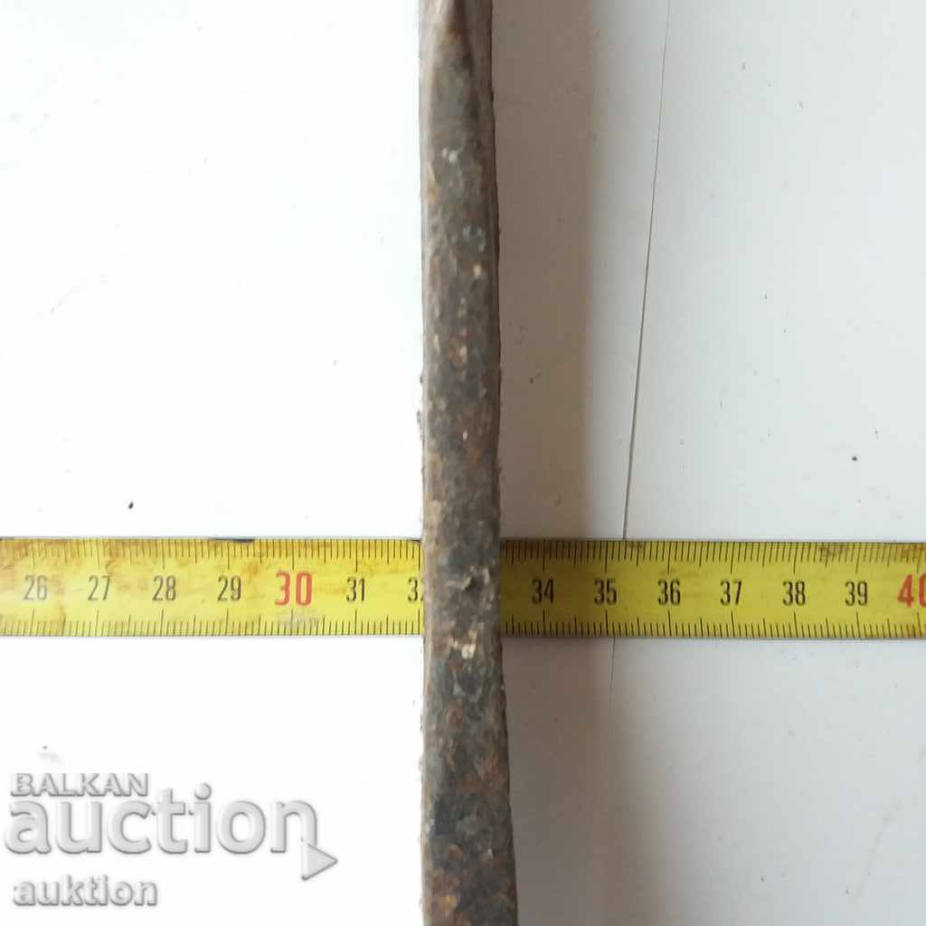 OLD LARGE FORGED SATER, LADDER, TURNKOP MASSIVE - 6 OLD LARGE FORGED SATER, LADDER, TURNKOP MASSIVE - 6