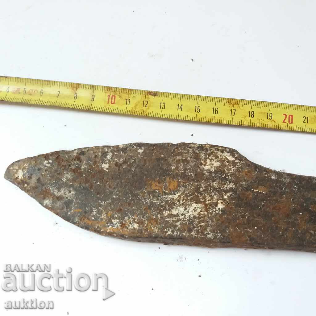 OLD LARGE FORGED SATER, LADDER, TURNKOP MASSIVE - 7 OLD LARGE FORGED SATER, LADDER, TURNKOP MASSIVE - 7