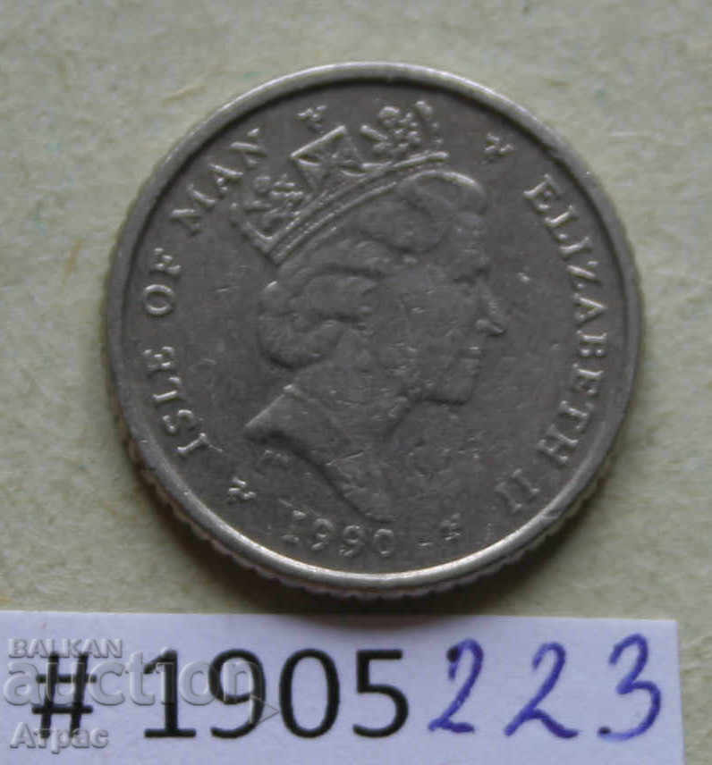 5 pence 1990 Isle of Man cu preț € 0.51 | 1.00 BGN 5 pence 1990 Isle of Man cu preț € 0.51 | 1.00 BGN