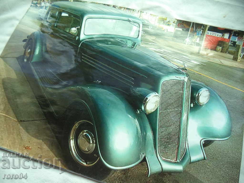Auction  RETRO AUTOMOBILE - STAR PLACAT - POSTER - AFISH - PHOTO
