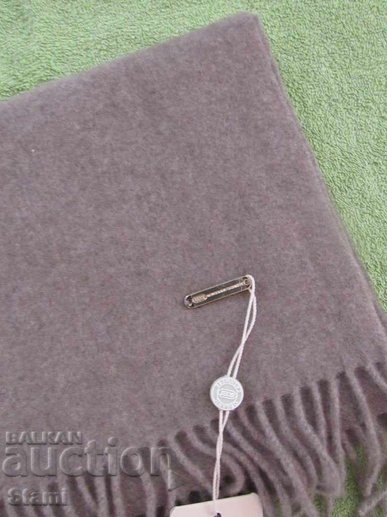 Fine scarf 100% cashmere, brown, Mongolia - 5 Fine scarf 100% cashmere, brown, Mongolia - 5