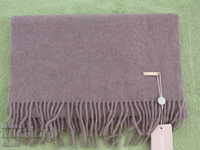 Fine scarf 100% cashmere, brown, Mongolia
