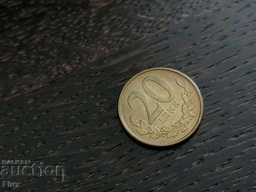 Coin - Albania - 20 light 2012