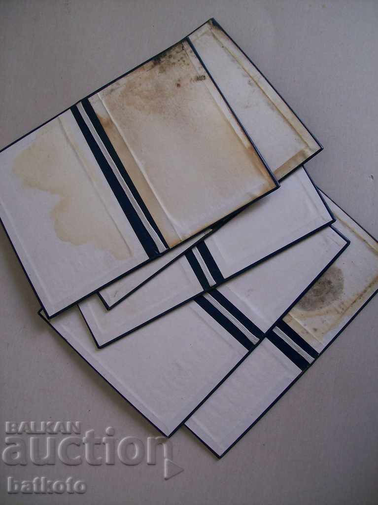 Lot of moisture damaged diploma covers with price 1.50 BGN | € 0.77 Lot of moisture damaged diploma covers with price 1.50 BGN | € 0.77