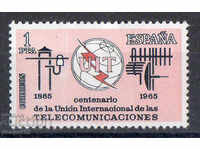 1965. Spain. 100th International Telecommunication Union.
