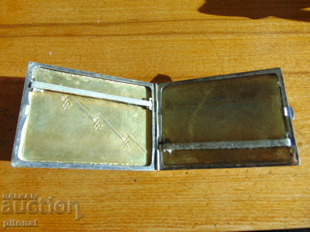 Delivery of Silver Plated Tobacco Enamel 1st Army Artillery Regiment Delivery of Silver Plated Tobacco Enamel 1st Army Artillery Regiment