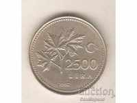 + Turcia 2500 lire 1992