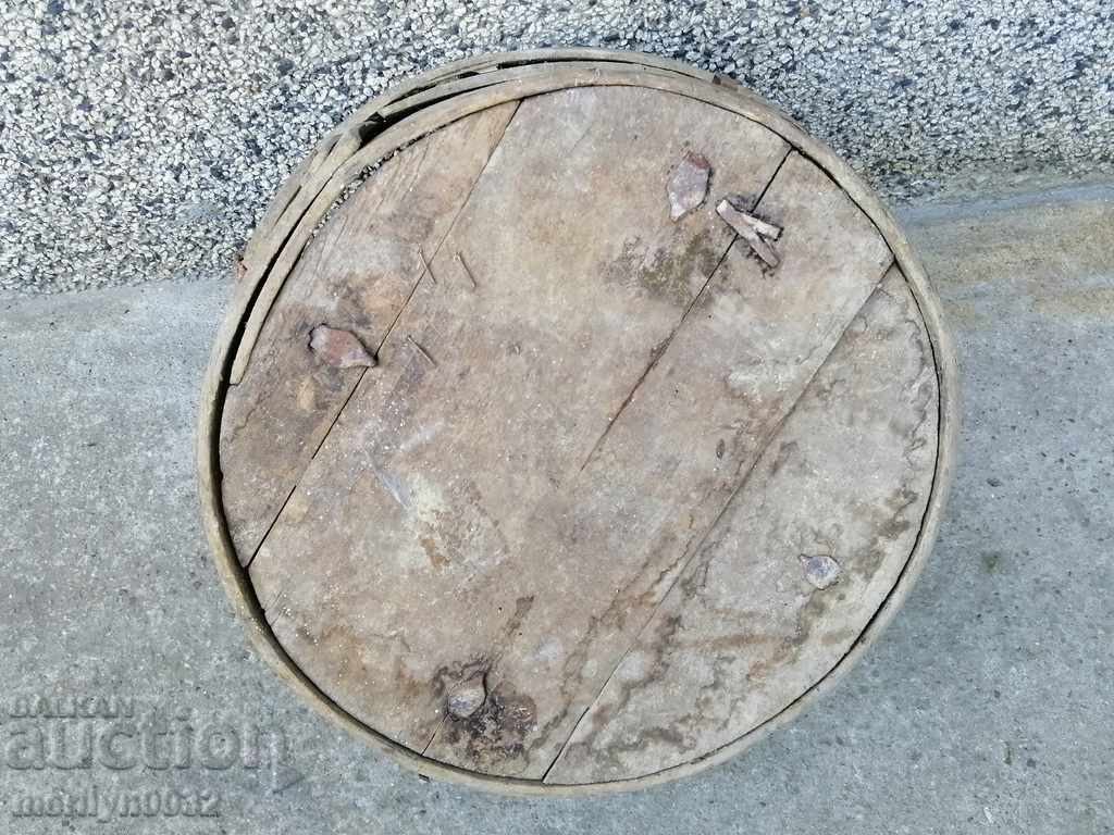 Old crutch for wheat, bushel, bucket, wooden - 5 Old crutch for wheat, bushel, bucket, wooden - 5