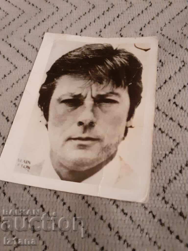 Old postcard Alain Delon Old postcard Alain Delon