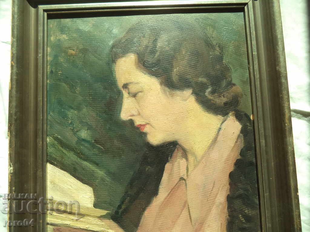 ВЛАДИМИР РИЛСКИ ( 1905 - 1969 ) ПОРТРЕТ - 5