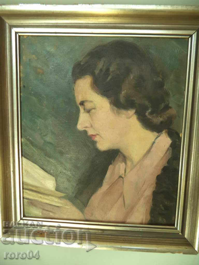 ВЛАДИМИР РИЛСКИ ( 1905 - 1969 ) ПОРТРЕТ - 6
