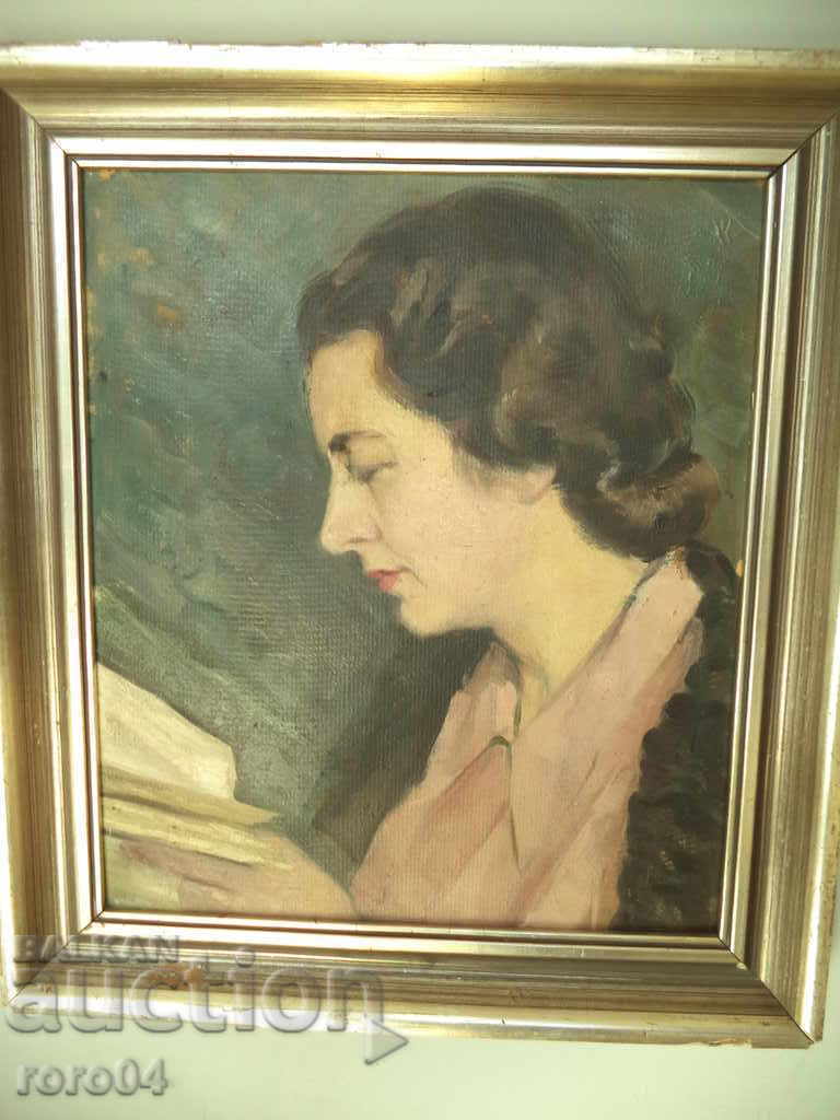 ВЛАДИМИР РИЛСКИ ( 1905 - 1969 ) ПОРТРЕТ - 7