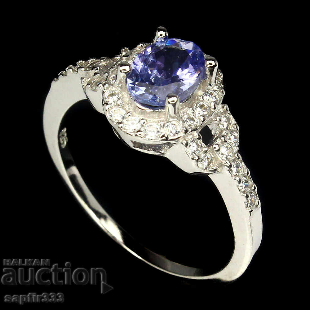 UNIQUE LUXURY RING WITH NATURAL TANZANITE with price 402.00 BGN | € 205.54 UNIQUE LUXURY RING WITH NATURAL TANZANITE with price 402.00 BGN | € 205.54