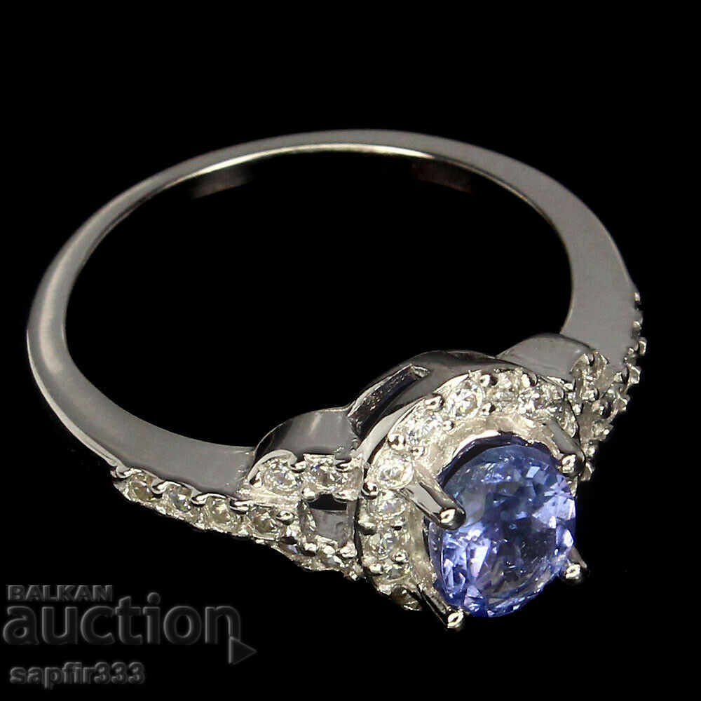 Auction UNIQUE LUXURY RING WITH NATURAL TANZANITE Auction UNIQUE LUXURY RING WITH NATURAL TANZANITE