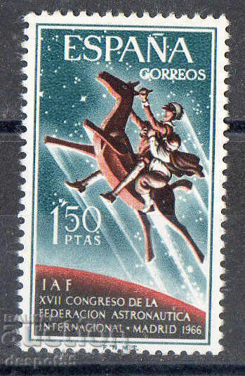 1966. Spain. International Space Congress, Madrid.