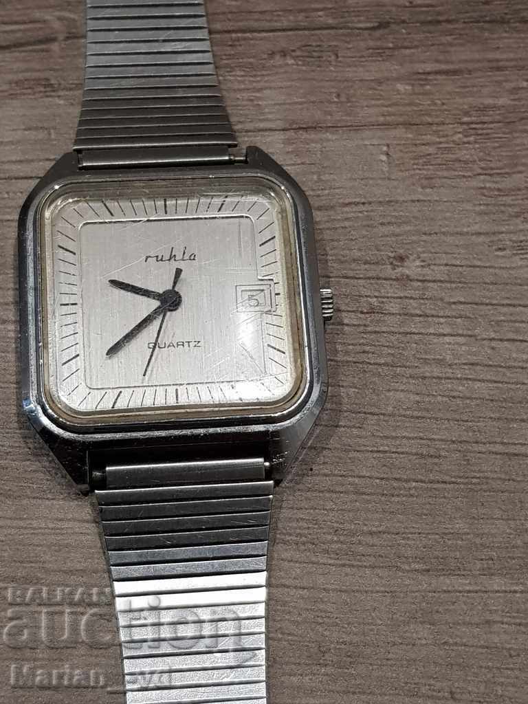 Men's Ruhla Quartz Watch with price 35.00 BGN | € 17.90