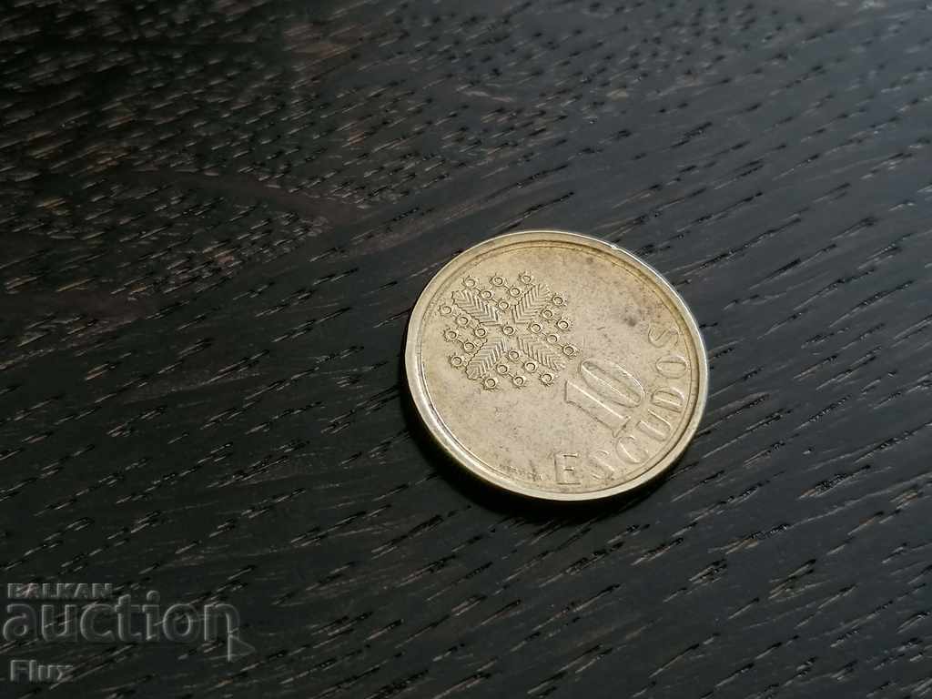 Coin - Portugal - 10 Escudos | 1988