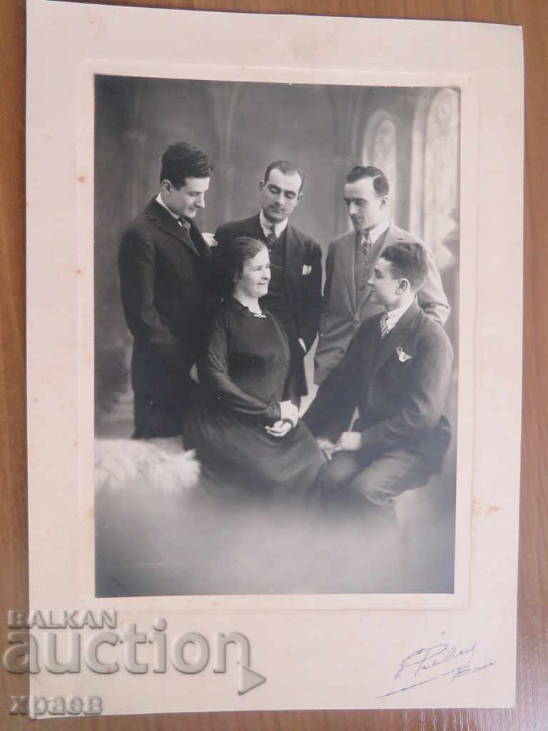 ΠΑΛΙΑ ΦΩΤΟΓΡΑΦΙΑ - ΧΑΡΤΟΝΙ - ΜΕΓΑΛΟ - 0425