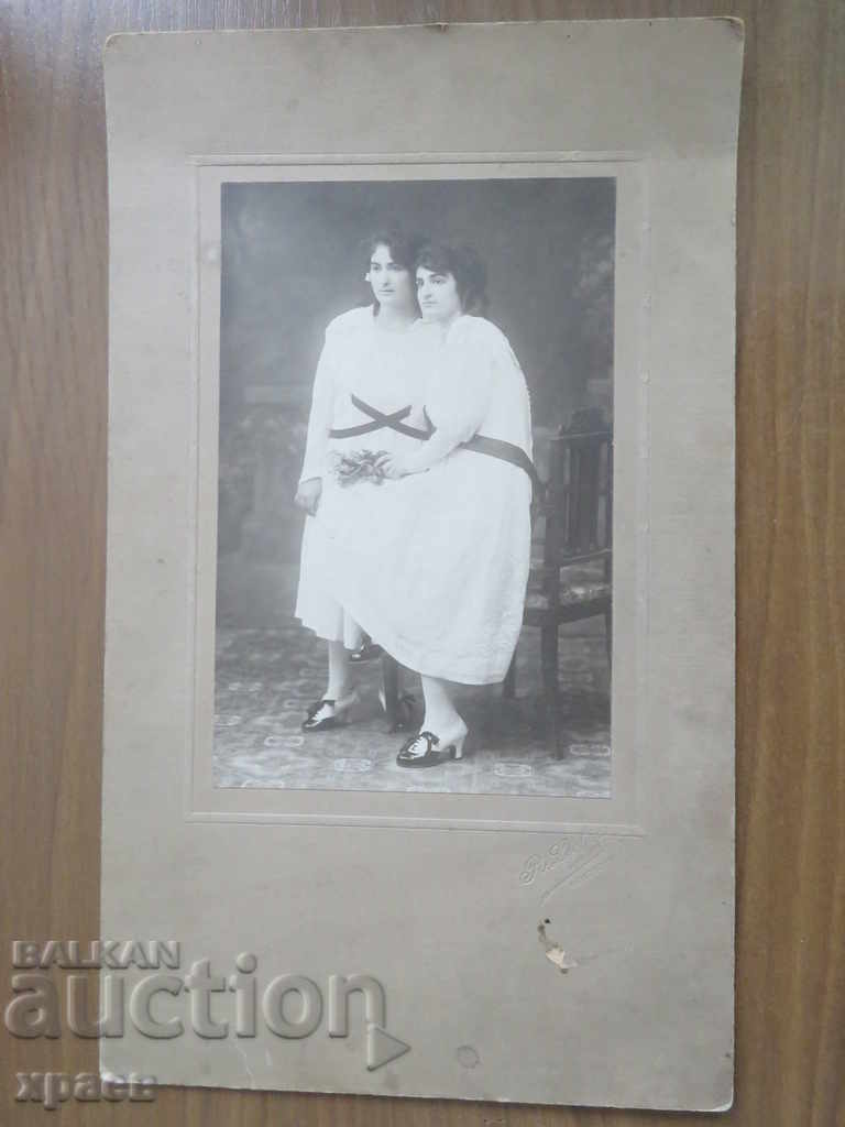 FOTOGRAFIE VECHE - CARTON - MARE - RUSE - LIBIH - 0429