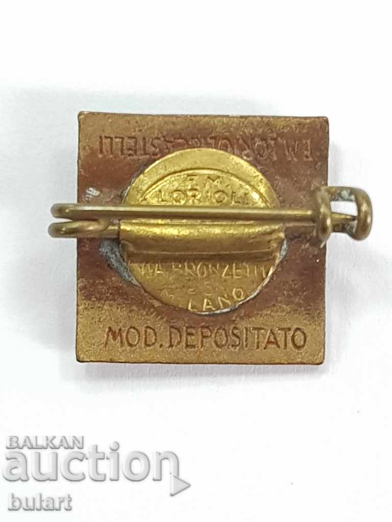 Rare fascist Italy fascism badge Italian fascist badge with price 130.00 BGN | € 66.47 Rare fascist Italy fascism badge Italian fascist badge with price 130.00 BGN | € 66.47