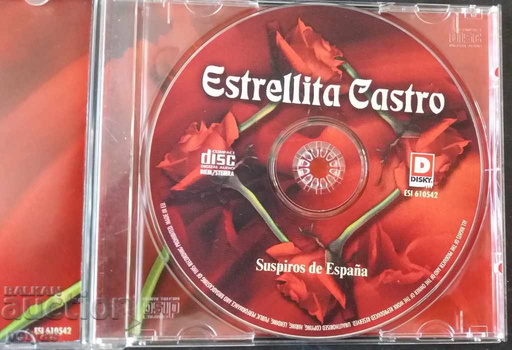 CD 'Estrellita Castro - Suspiros de España with price 5.00 BGN | € 2.56 CD 'Estrellita Castro - Suspiros de España with price 5.00 BGN | € 2.56