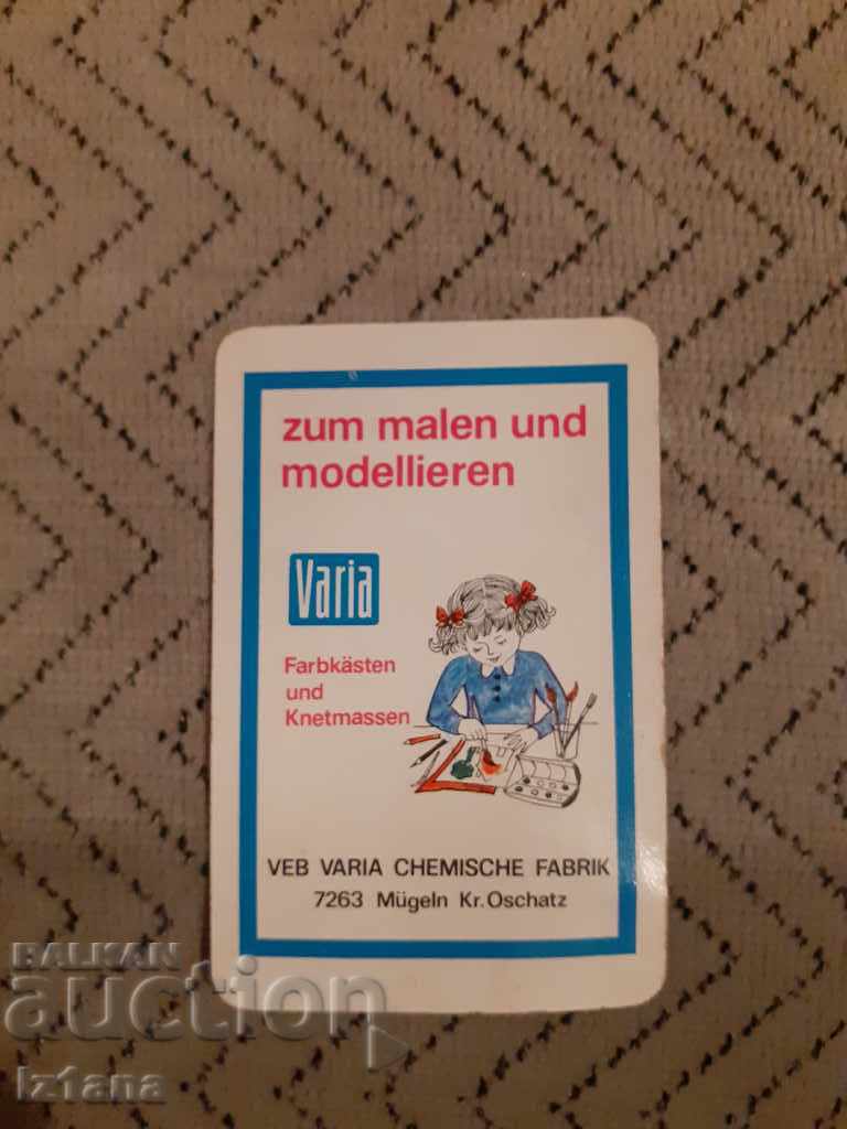 Calendar german 1974