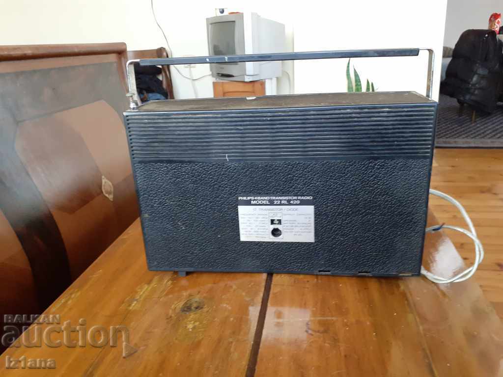 Delivery of Radio, PHILIPS 22 RL 420 Radio Receiver Delivery of Radio, PHILIPS 22 RL 420 Radio Receiver