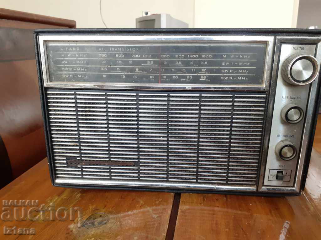 Old radio, radio receiver NATIONAL PANASONIC R-439 with price 65.00 BGN | € 33.23