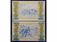 Германия  Лот Банкноти 1921  2 броя   UNC