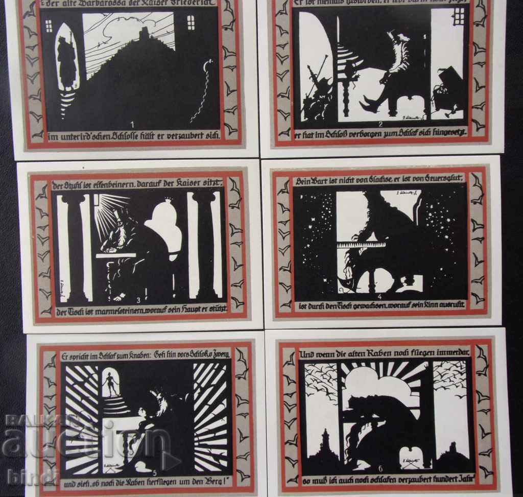 Германия Лот Банкноти 1921 6 броя UNC с цена € 12.27 | 24.00 лв. Германия Лот Банкноти 1921 6 броя UNC с цена € 12.27 | 24.00 лв.