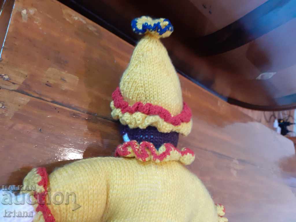 Old knitted doll - 5