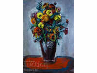 Boycho Grigorov - Still Life - Oil Paints - Signed - Framed