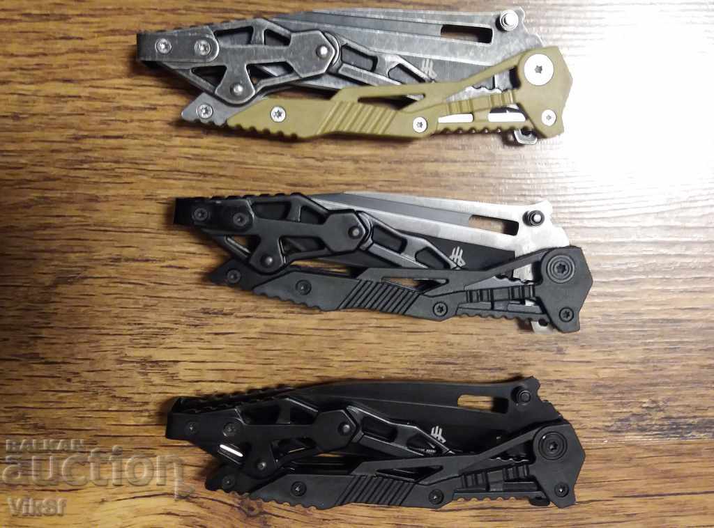 Delivery of Folding knife, 178x195 mm, lever mechanism