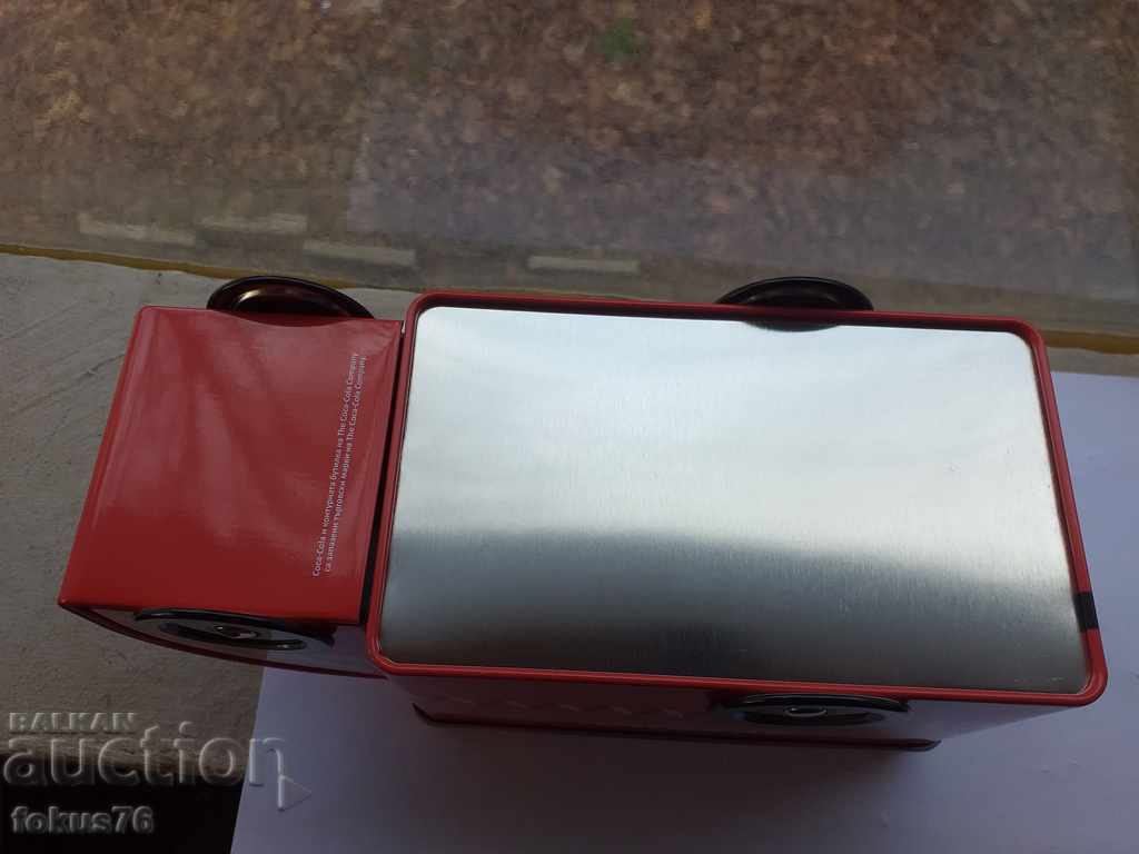 Delivery of COCA COLA COLLECTIBLE TIN TRUCK TOY Delivery of COCA COLA COLLECTIBLE TIN TRUCK TOY