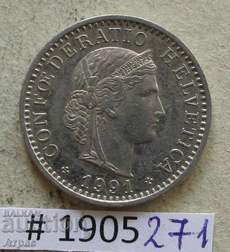 20 Apr 1991 Elveția cu preț € 0.31 | 0.61 BGN