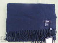 New cashmere dark blue GOBI scarf, Mongolia