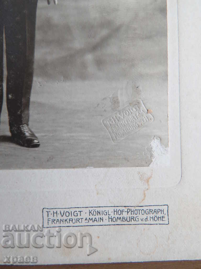 Auction OLD PHOTO - CARDBOARD - 0495 Auction OLD PHOTO - CARDBOARD - 0495