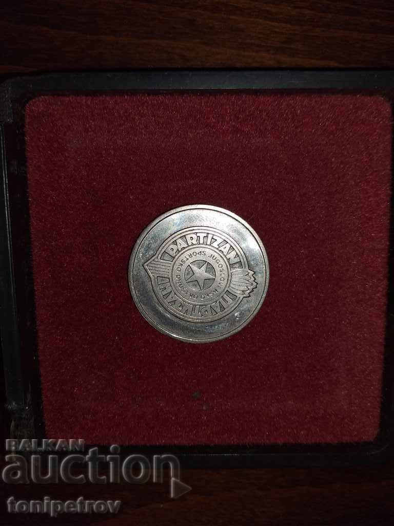 Partizan Belgrade Soccer Medal