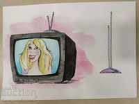 Modern cartoon "TV"