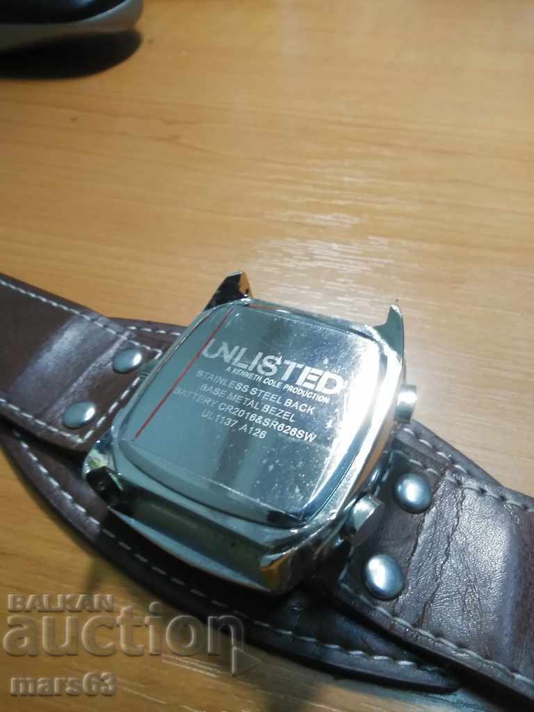 Delivery of Watch UNLISTED by KENNETH COLE Delivery of Watch UNLISTED by KENNETH COLE