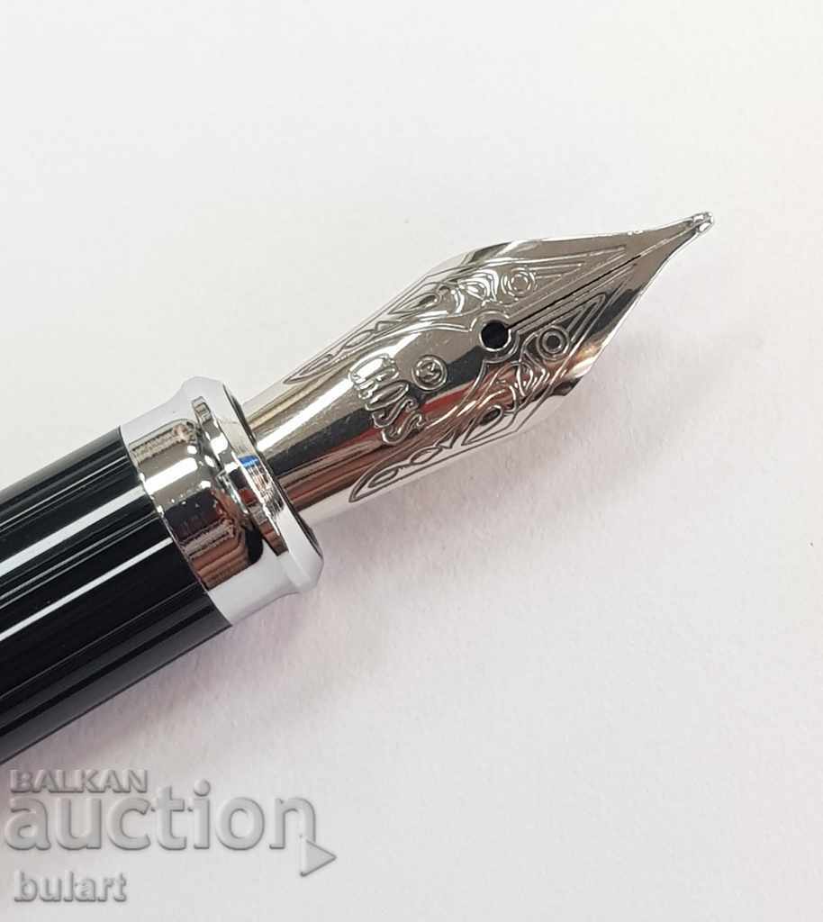 Auction CROSS CENTURY II BLUE SILVER PEN USA FOUNTAIN PEN Auction CROSS CENTURY II BLUE SILVER PEN USA FOUNTAIN PEN