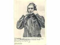 Old postcard - Flight - cosmonaut German Titov