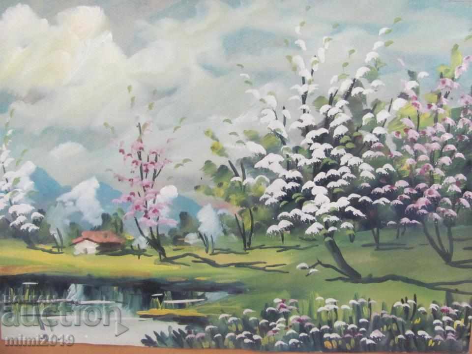 Old Painting oil on cardboard with price 70.00 BGN | € 35.79 Old Painting oil on cardboard with price 70.00 BGN | € 35.79