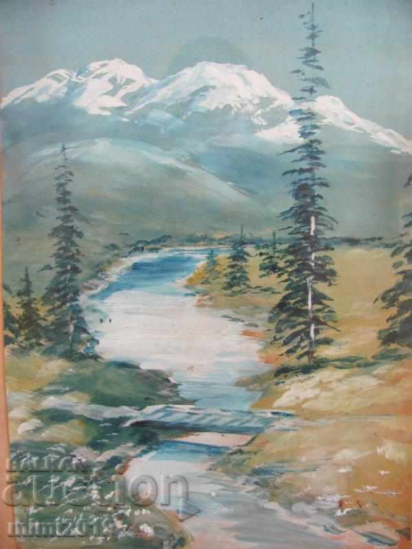 Very Old Painting Signed oil on cardboard with price 90.00 BGN | € 46.02 Very Old Painting Signed oil on cardboard with price 90.00 BGN | € 46.02